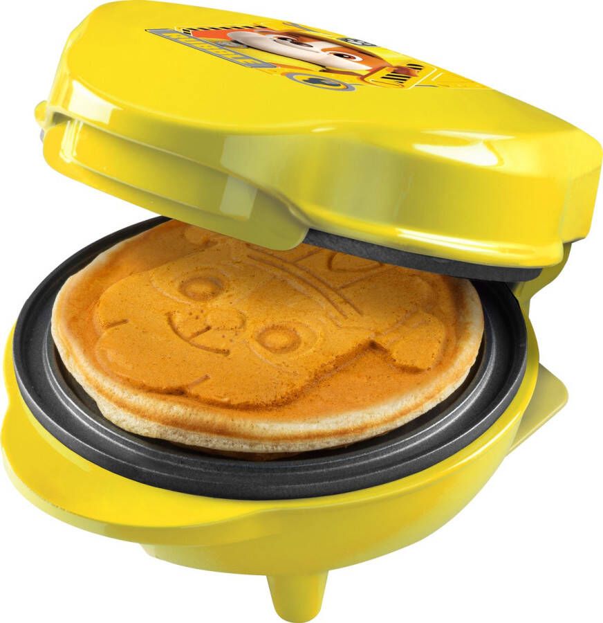 Bestron Paw Patrol Mini Wafelijzer Speciale plaat Ø 10 cm Geel