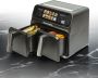 Bewello Airfryer XXL – Dubbele Lade – 4 + 4 Liter – 2200 Watt – Olievrij Frituren – Touchscreen Display – Timerfunctie – Non Stick Bakmanden – Zwart – 230V – 1 Stuk [BW1002D] - Thumbnail 2