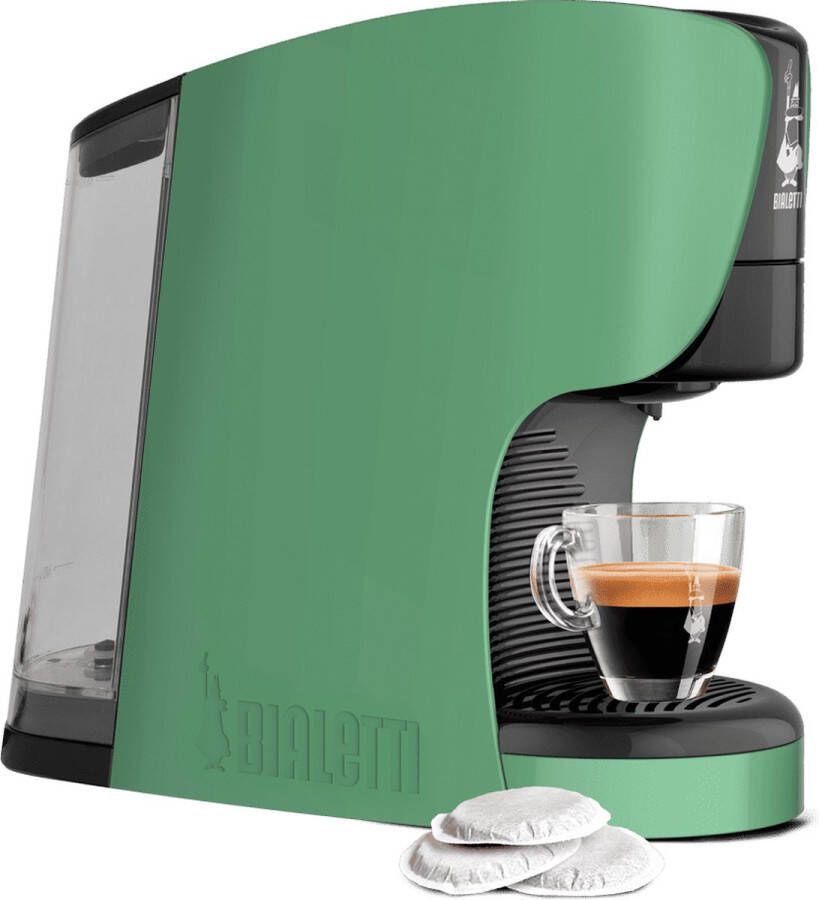 Bialetti Caffe Bialetti Dama ESE pads Koffiemachine Groen
