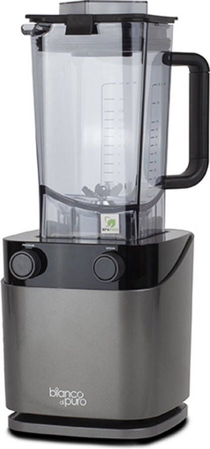 Bianco di Puro VOLTO N Power Blender – 1.400W 2 pk AC-motor 8 Programma s + 10 Snelheden 1 5L CUBE+ Blenderkan Met Temperatuursensor