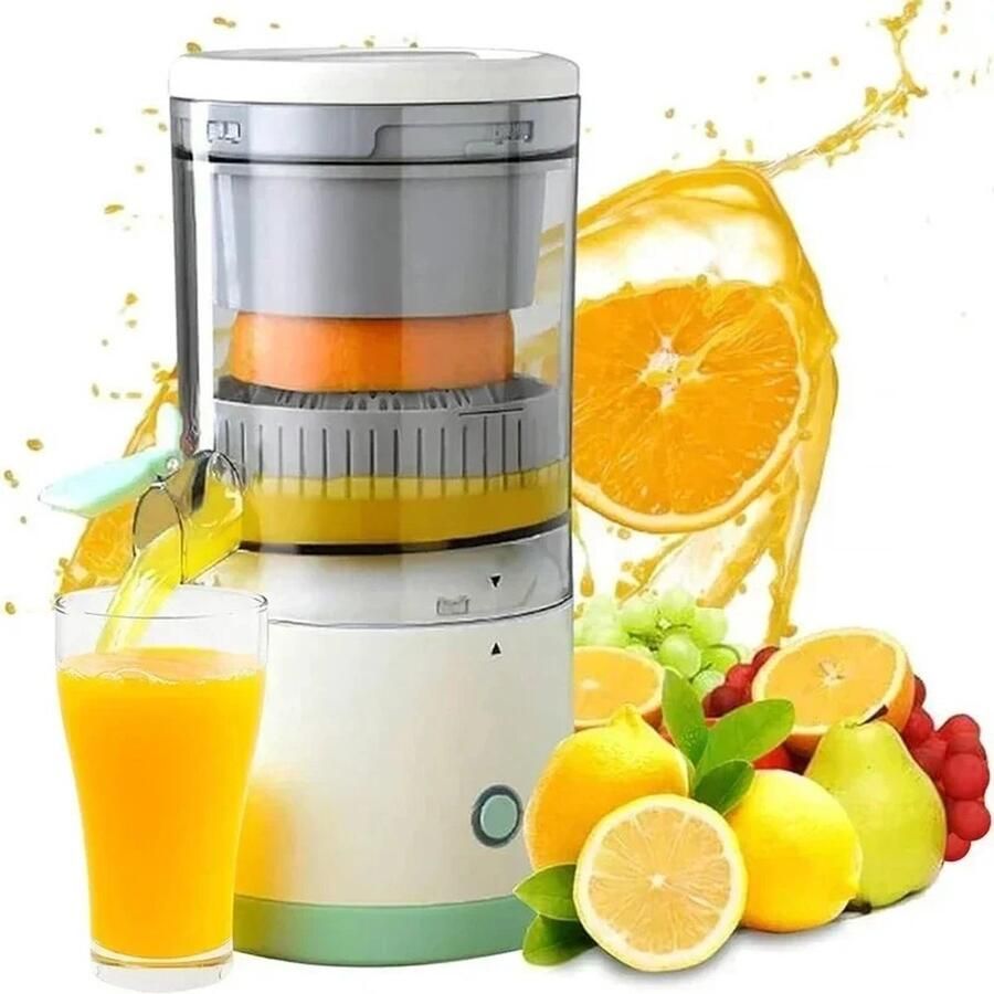 Bibeenah sapcentrifuge USB oplaadbaar Voor verschillende soorten fruit en groenten Draagbare citruspers Mini juicer to go