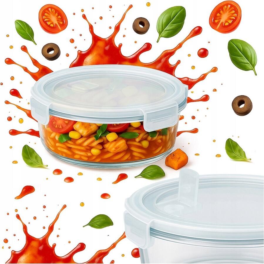 Bimberek Glas Kom Hermetisch 620 ml BPA-vrij