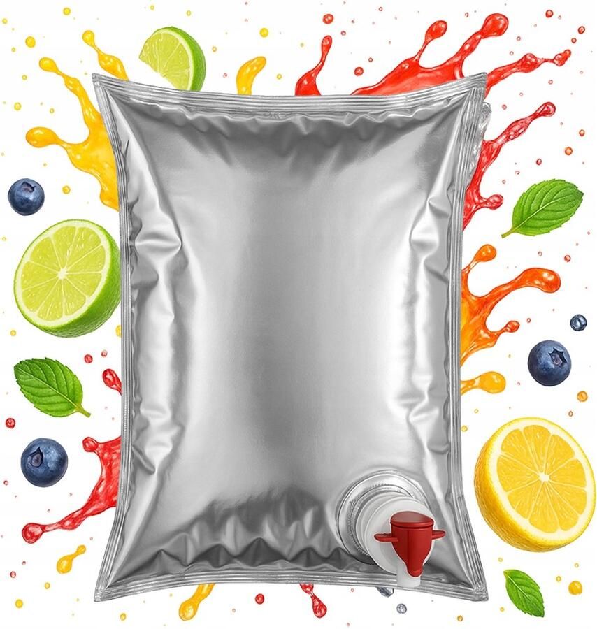 Bimberek Metalen Bag in Box 5L Kranik Voedselveilig