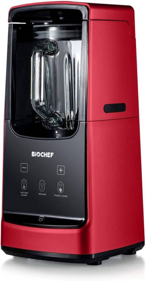 BioChef Blender Smoothie Maker Blender Smoothie Food Processor Smoothie Blender Fruitmixer Smoothiemaker Blender Rood Astro Rood 1000W