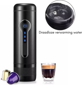 BioloMix Draagbare Koffie Machine Wireless Coffee Machine koffie Nespresso Cups Koffiezetapparaat 3 In 1
