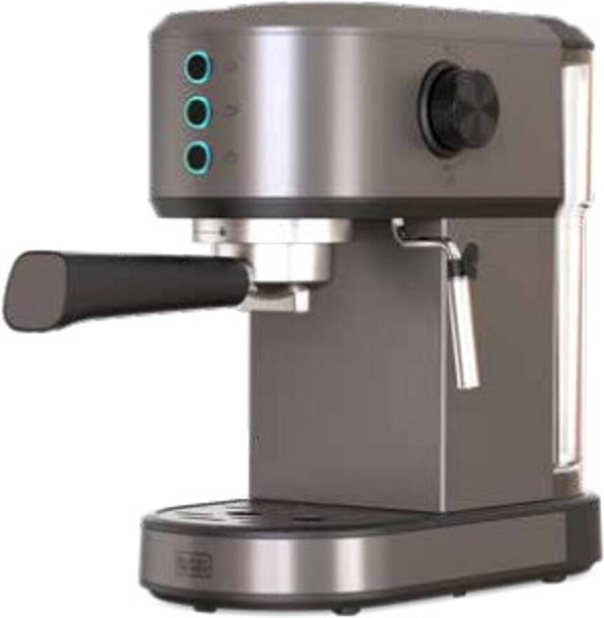BLACK+DECKER Black & Decker BXCO1350E Handmatige Espressomachine Zilver