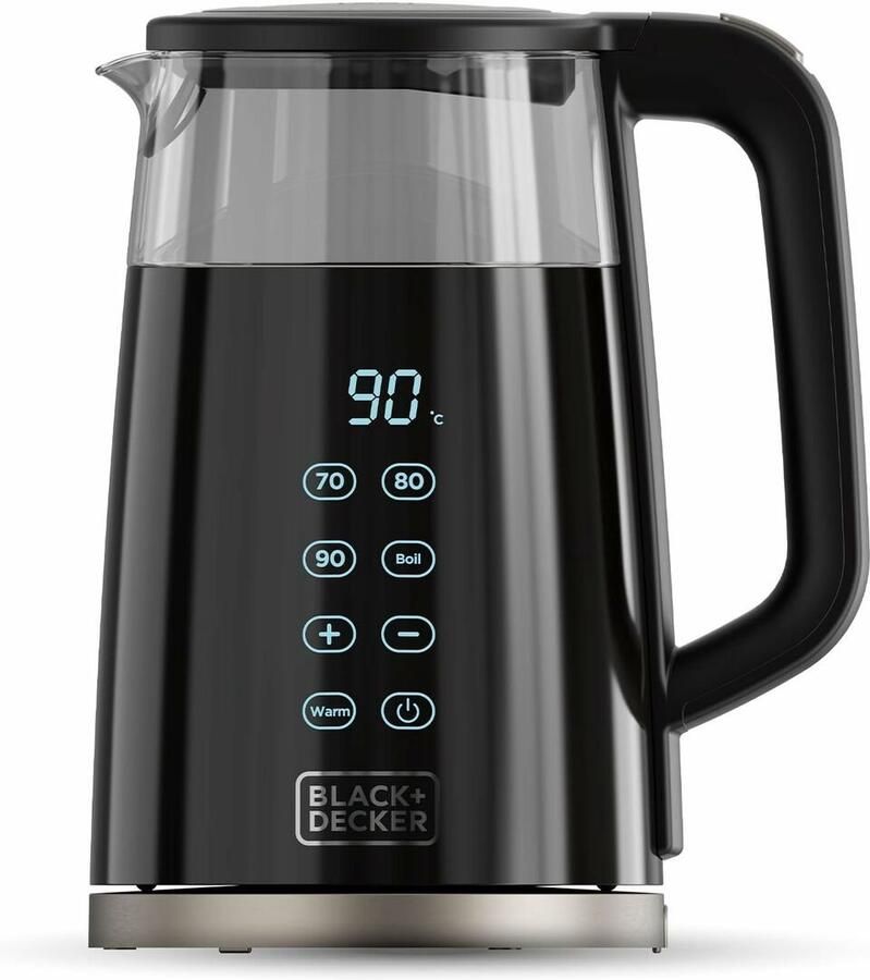 BLACK+DECKER Waterkoker Black & Decker BXKE2206E Zwart Plastic 2200 W 1 7 L