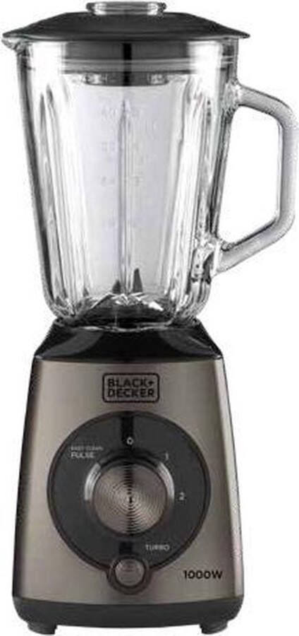 BLACK+DECKER BXJB1000E blender 1 5 l Cooking blender Zwart Transparant 1000 W - Foto 2