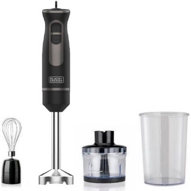 BLACK+DECKER Handblender Black & Decker BXHBA800E Zwart 800 W - Foto 2