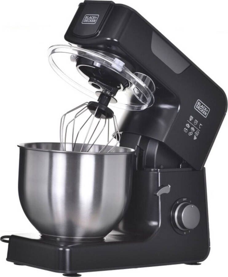 BLACK+DECKER Black & Decker BXKM1000E vleesmolen 1000 W Zwart