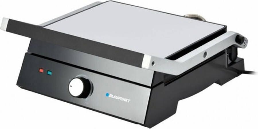 Blaupunkt GRS501 Contactgrill Elektrisch Anti-aanbaklaag Controlelampje Zwart Zilver