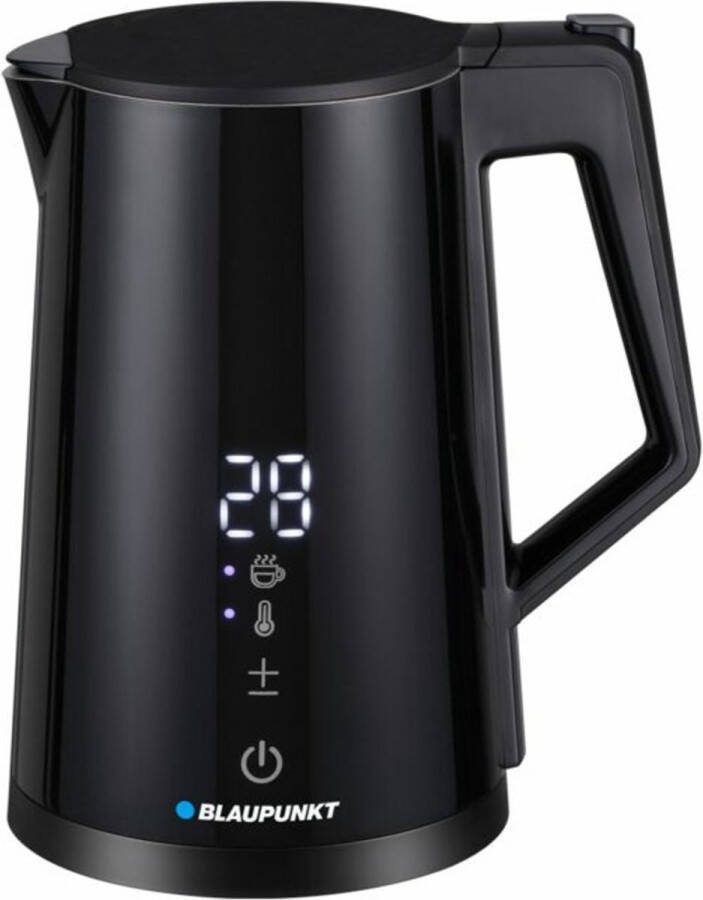 Blaupunkt Waterkoker met digitaal display 1.7L 2200W Warmhoudfunctie tot 24uur 5 instelbare temperatuurniveaus