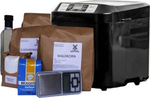 Bloem en Meel Starterspakket broodbakken Broodbakmachine 1-4 personen Inventum BM55
