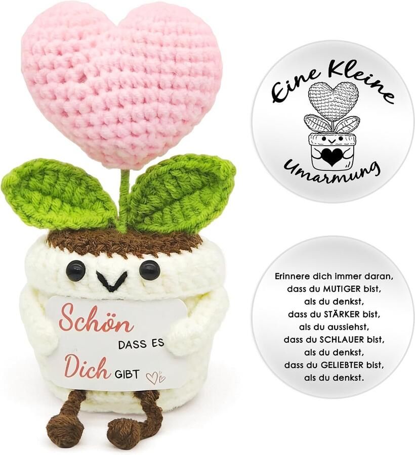 Bloemen gelukbrengers kleine knuffel