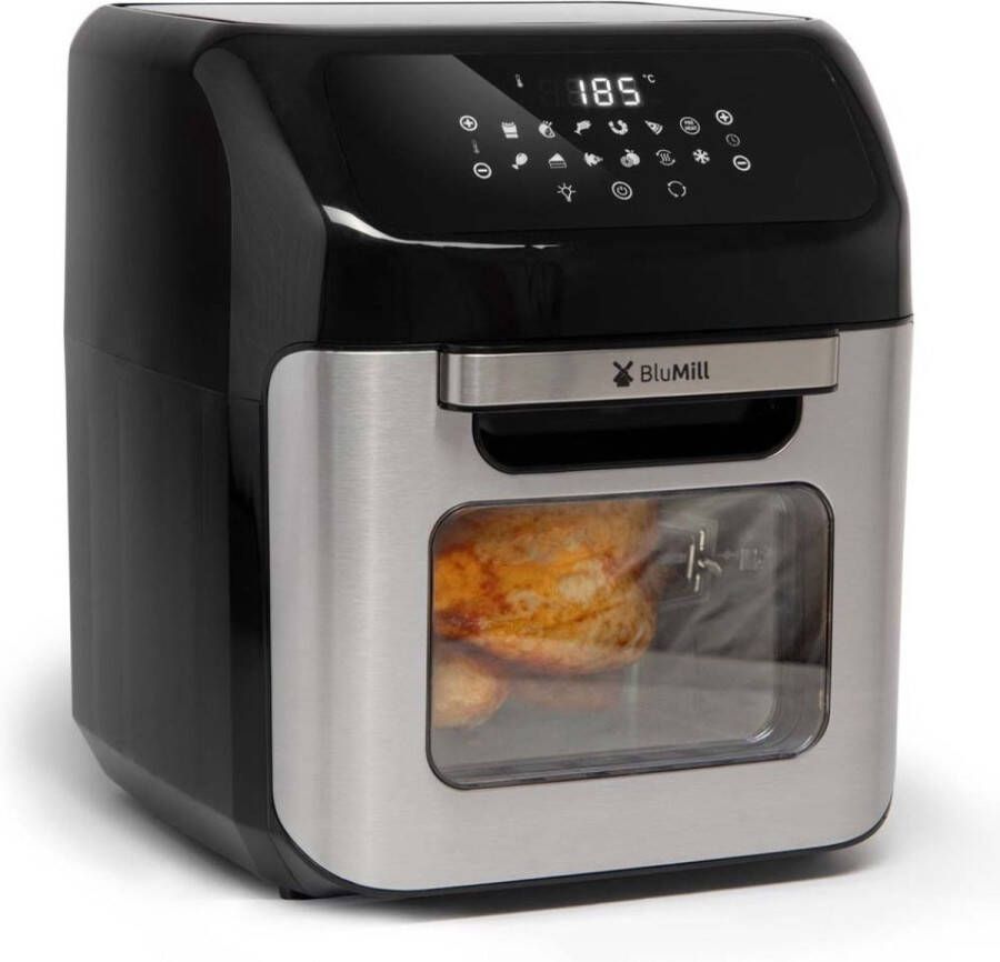 BluMill Heteluchtfriteuse XXL Airfryer Oven Voor het hele gezin 12L 1800W