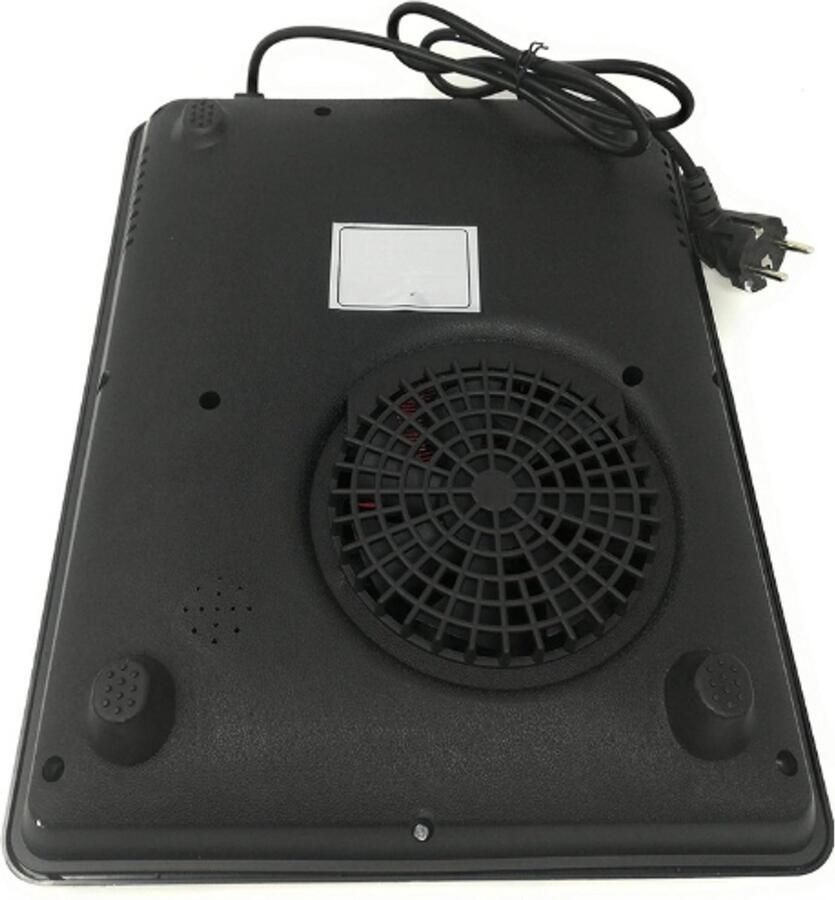 BOG Draagbare Inductiekookplaat 2000 W-Elektrische Kookplaat-Compact-Tafelmodel-Maximaal 270 °C