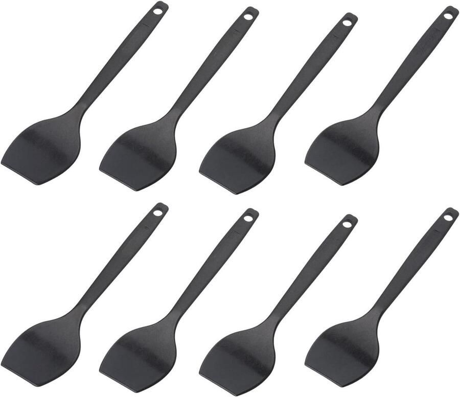 BOG Gourmetta Mini Raclette Spatels – 8-Delig Zwart (16.6 Cm)