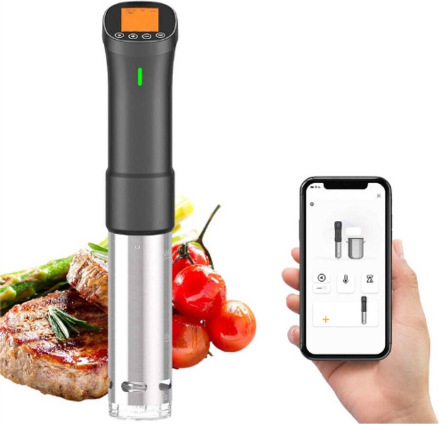 BOG Culinaire Sous Vide ISV-200W WiFi Precisie Stick 1000W Dompelcirculator Met RVS Onderdelen Voor Professioneel En Thuisgebruik