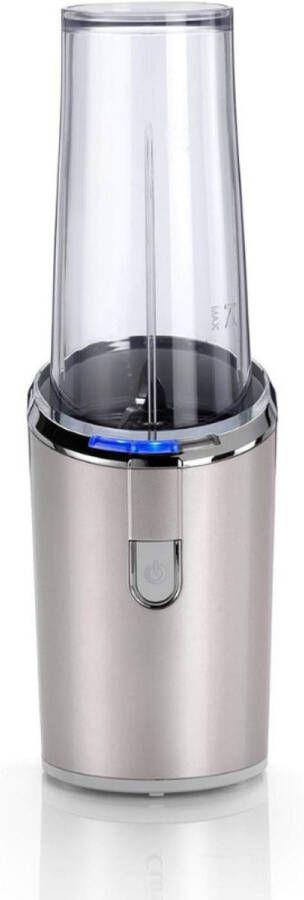 BOG Draadloze Blender On The Go Smoothie En Shakebeker BPA-Vrij Kunststof Met Veiligheidsmes Compact En Oplaadbaar Voor Onderweg Of Op Kantoor