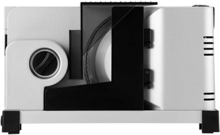 BOG Elektrische Opvouwbare Allround Snijmachine Broodsnijder 7-Standen Dikte Compact En Krachtig Opvouwbaar Ontwerp Voor Gemakkelijk Opbergen