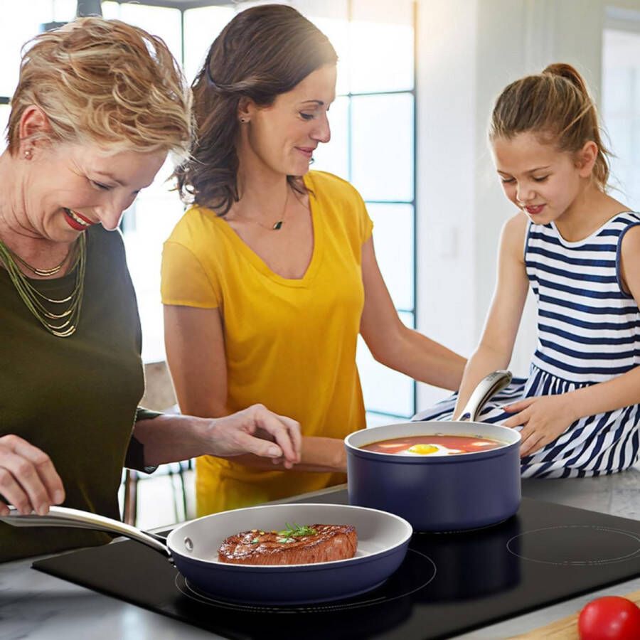 BOG Inductiekookplaat 3 Kookplaten – Inbouw – 5600 W – Touch-bediening – 9 Vermogensniveaus – Efficiënt Koken