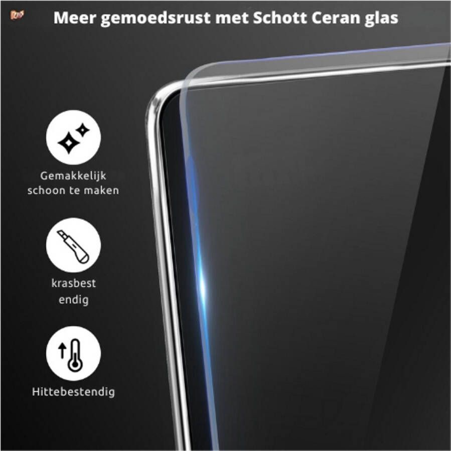 BOG Inductiekookplaat 3 Zones Inbouw 59 cm Zelfvoorzienend 3 Kookzones Met Frame Energiezuinig Modern Design