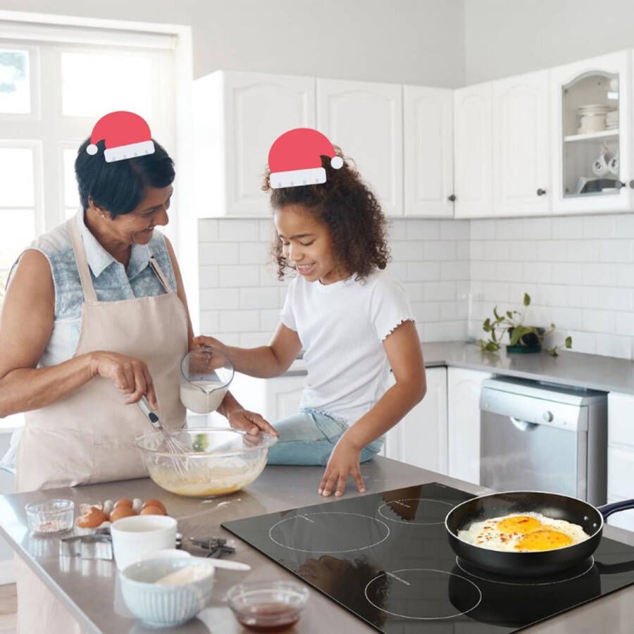 BOG Inductiekookplaat 4 Kookplaten 60 cm – Inbouw – Power Booster – Touch Control – 9 Verwarmingsinstellingen – Timer – Kinderslot – Automatische Uitschakeling – 6400 W