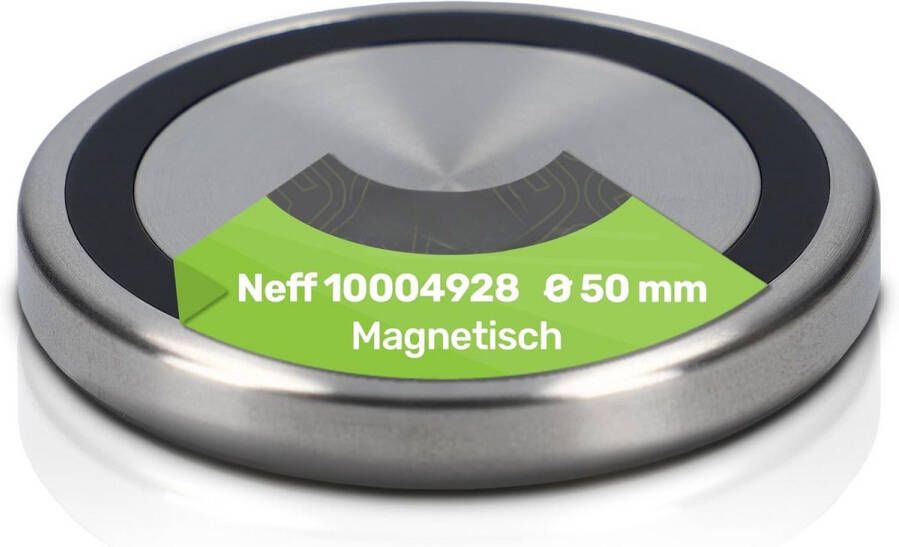 BOG Magnetische Knebel Draaiknop TwistPad Ø50Mm – Compatibel Met Neff- Inductiekookplaat & Fornuis