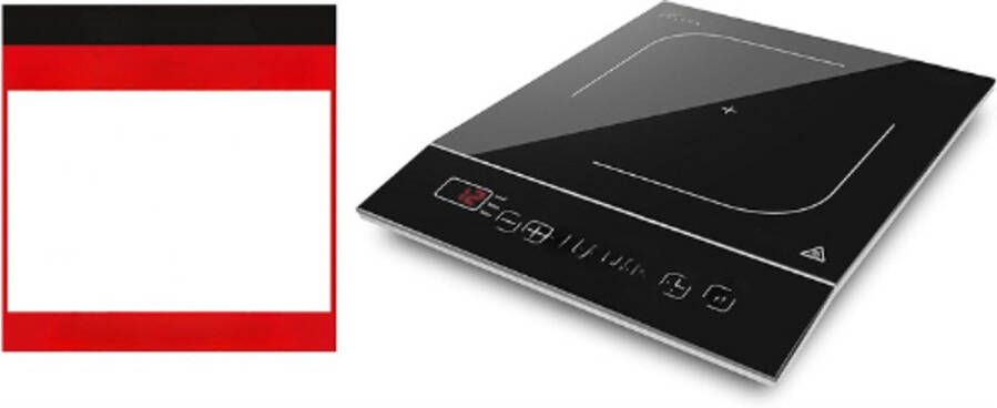 BOG Maitre Inductiekookplaat 2400 W Mobiel SmartControl 12 Niveaus 60-240 °C Timer 180 Min Voor Pannen tot 26 cm Glazen Keramisch