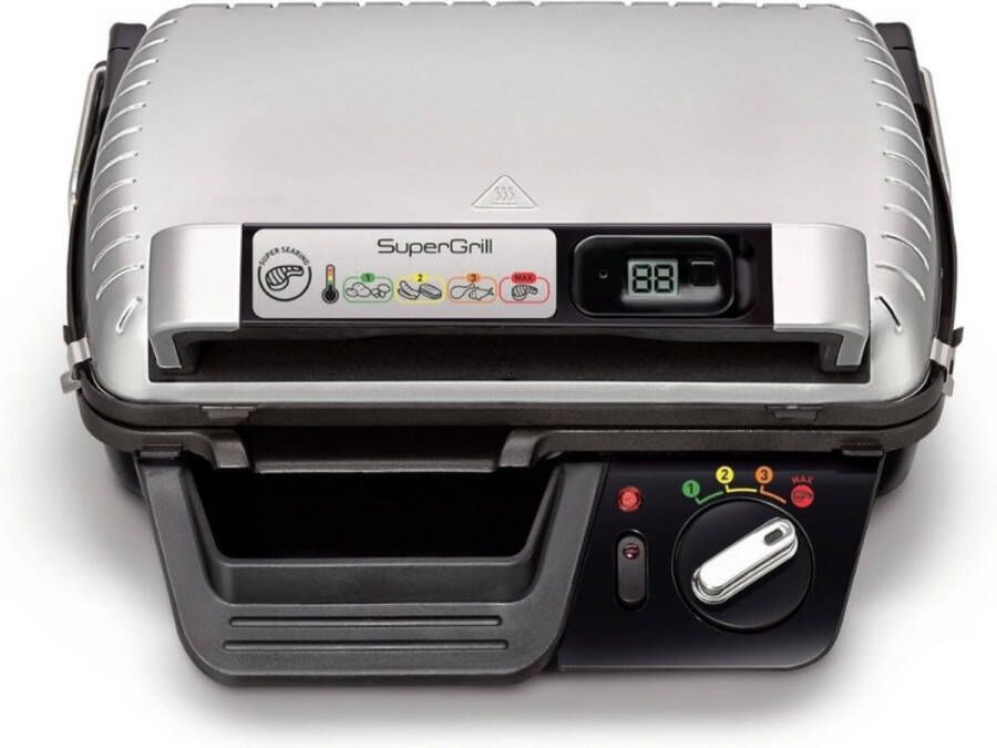 PEAM SuperGrill 2000 Watt Elektrische Grill Aluminium 320 x 240 mm