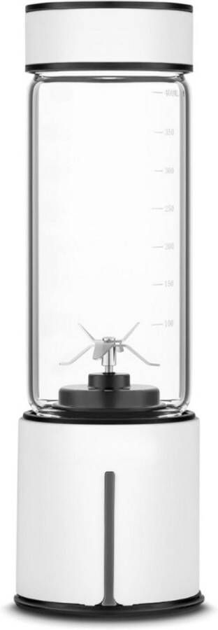 BOG Vitamine GO Draagbare Mixer Voor Cocktails En Smoothies 300 W Persoonlijke Blender Mini-Mixer 450 Ml Met 6 Messen 2 Snelheden Accu 5000 Mah 25 Toepassingen Per Lading