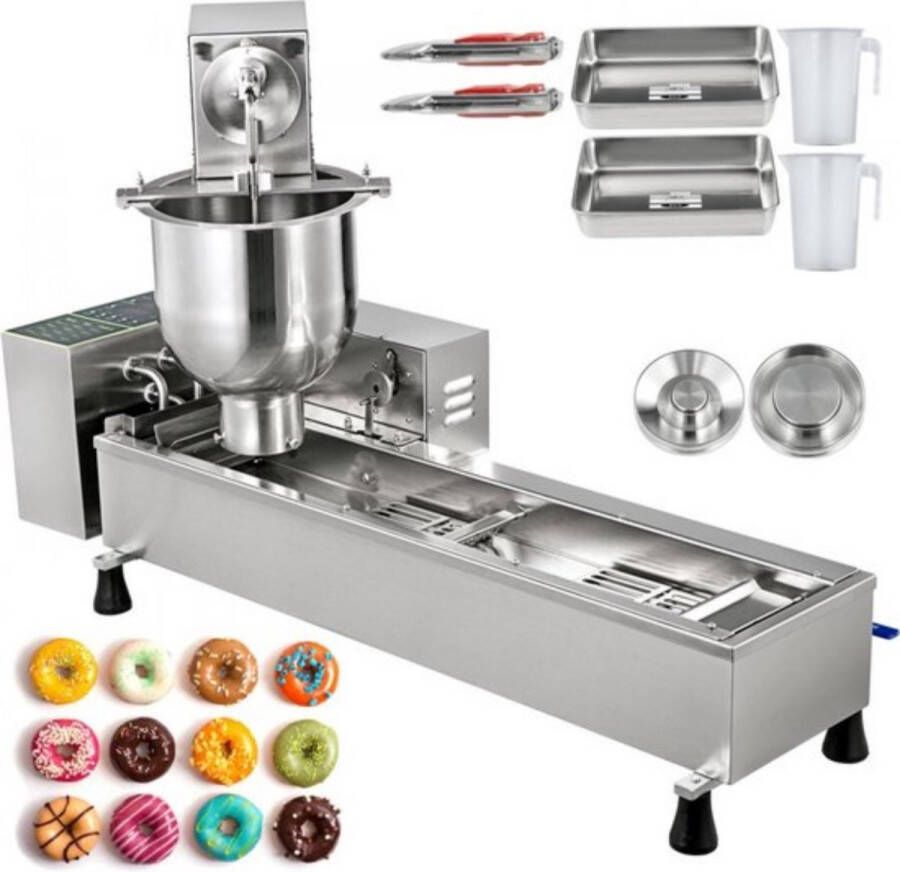 Bolt Edge Commerciële Donut Maker Volautomatische Donutmachine 7L 3 Vormen Innerlijke Olietank