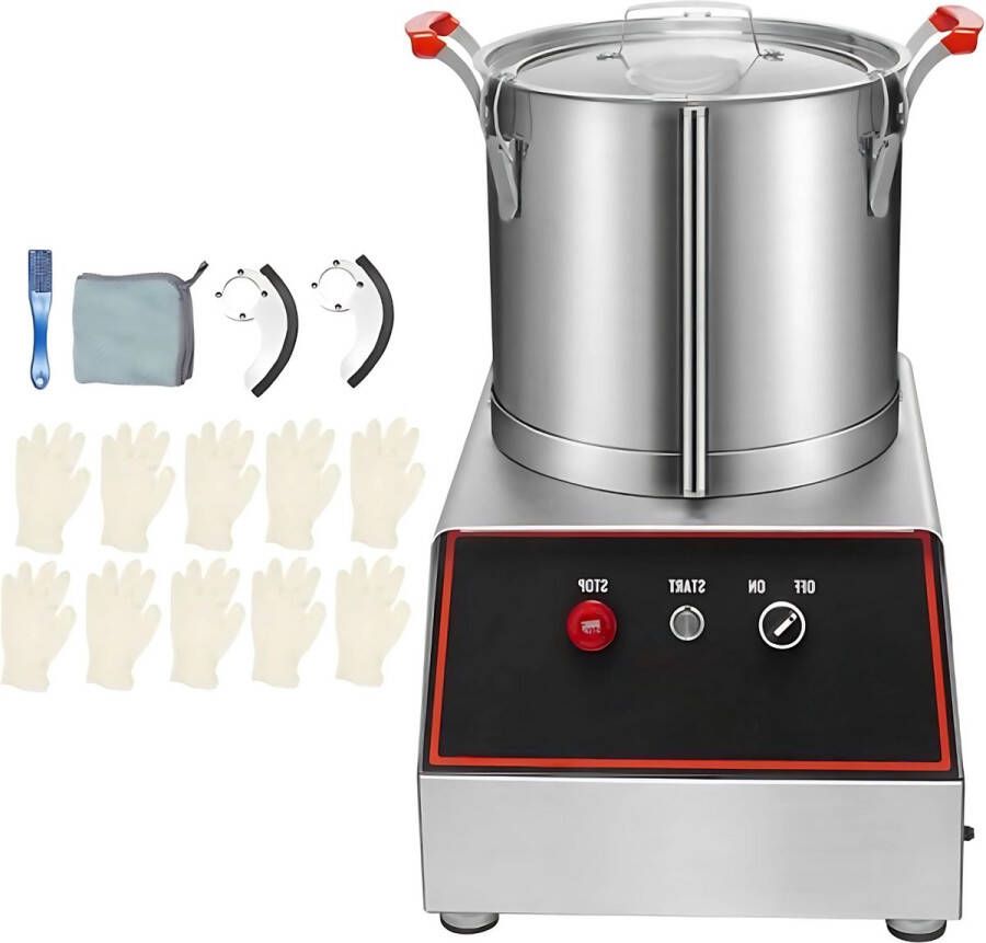 Bolt Edge Groentesnijder Hakmolen- 1400W Elektrische Fruitsnijder RVS Multisnijder Keukenapparaat