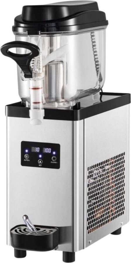 Bolt Edge Professionele Slush puppy machine 6L Voor Ijskoude Drankjes – Frozen drink maker van Roestvrij Staal – Horeca Kwaliteit