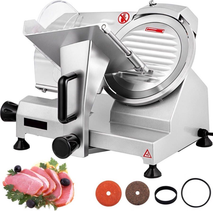 Bolture Vleessnijmachine voor Thuis Vleeswaren Snijmachine Vleessnijder Elektrisch Allessnijder