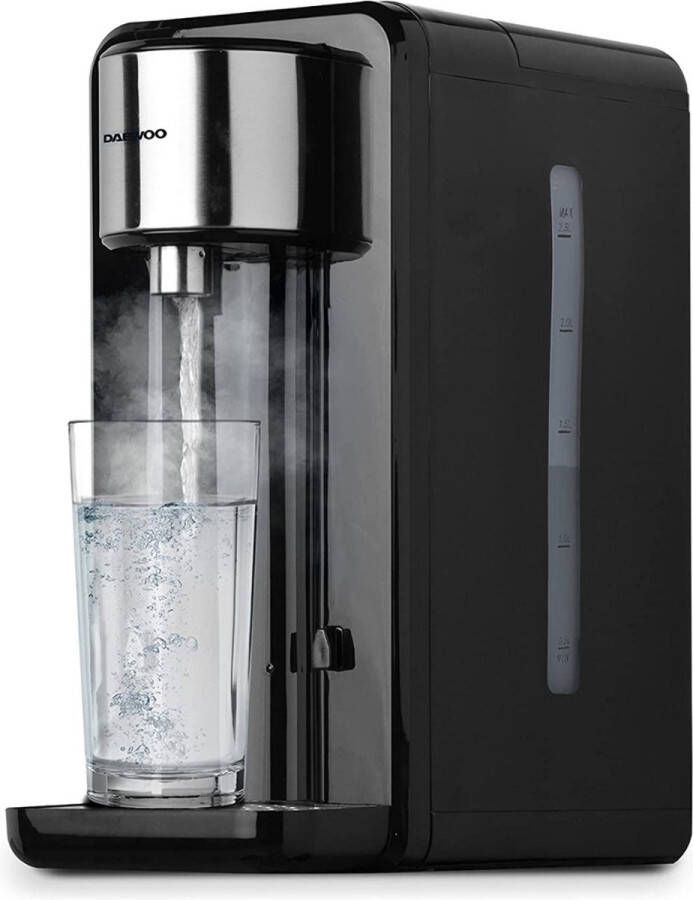 Bolture Warmwaterdispenser Heetwaterdispenser Instant Waterkoker Heetwatertap 2.5 Liter Zwart