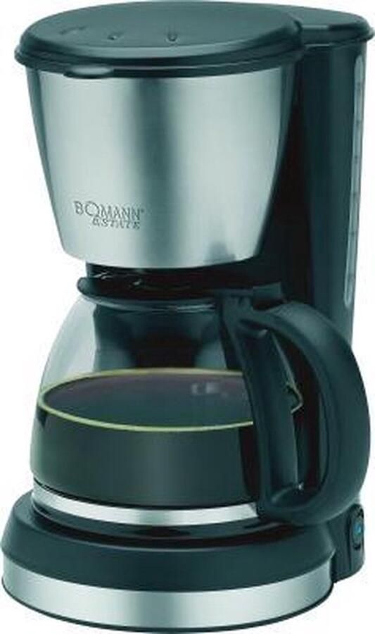 Bomann KA1369CB Estate Koffiezetapparaat Zwart RVS