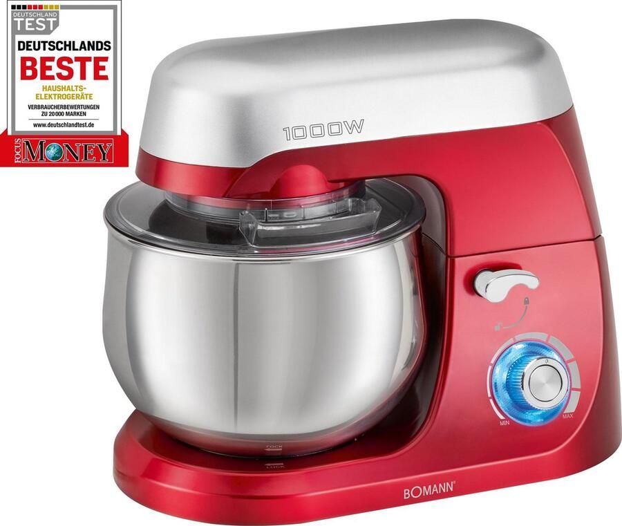 Bomann KM 6009 CB Keukenmachine Rood