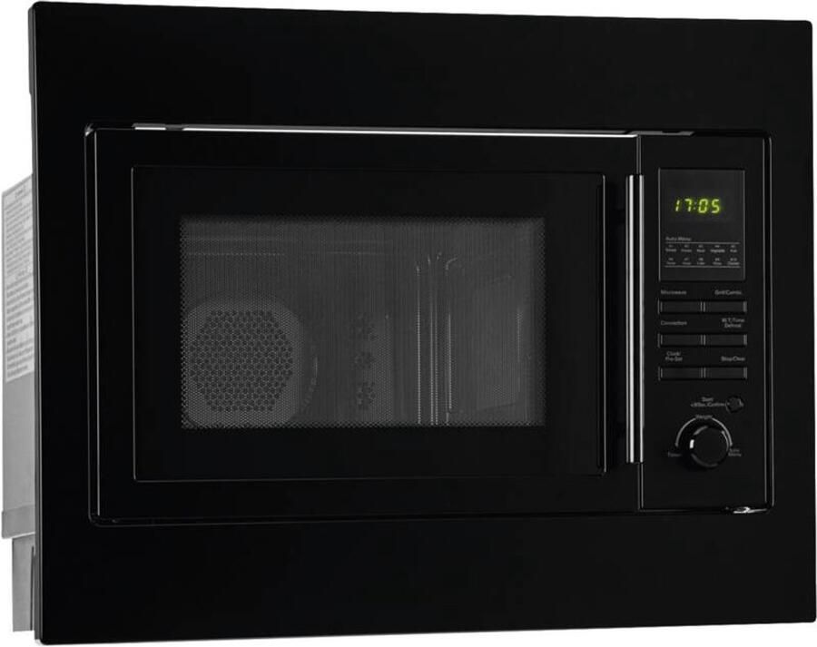 Bomann MWG 2216 Inbouw Combi Magnetron 25 Liter Grill Hetelucht Zwart