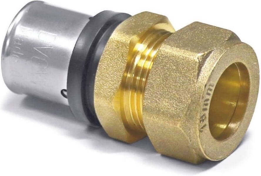 Boni-Shop Persfitting 32 x 3 28 mm Koperen Buis Koppeling Made in Germany