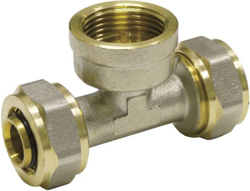 Boni-Shop Schroeffitting T-stuk 16 x 2 1 2 IG 16 x 2