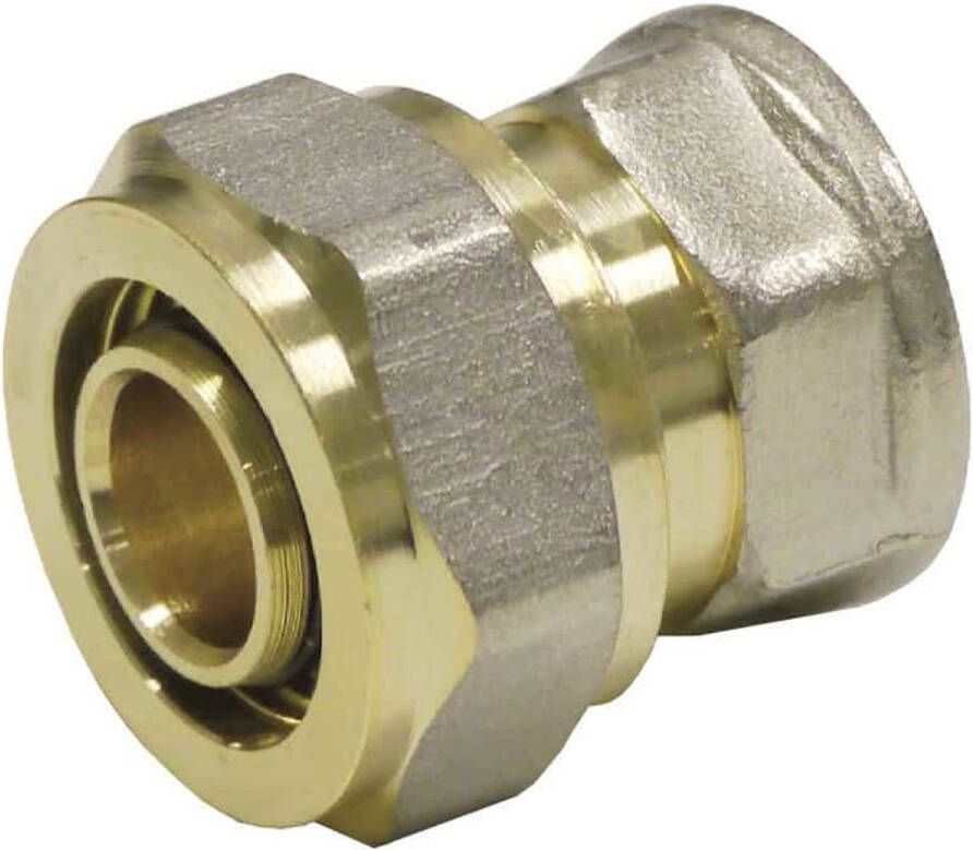 Boni-Shop Schroefkoppeling 16mm 3 4 IG Verbindingsstuk zonder persen