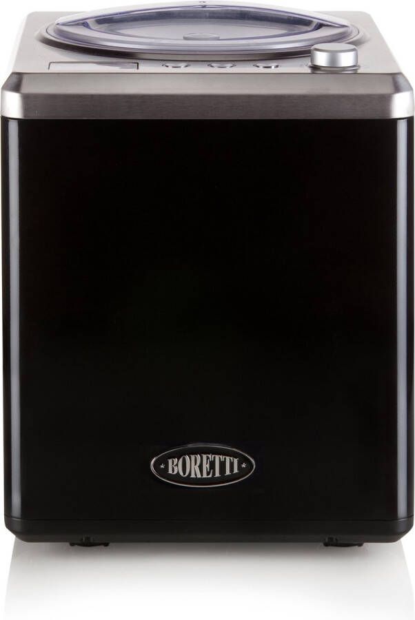 Boretti IJsroommachine 2L Zwart B100 | IJs&Yoghurt bereiders | Keuken&Koken Fun cooking | B100