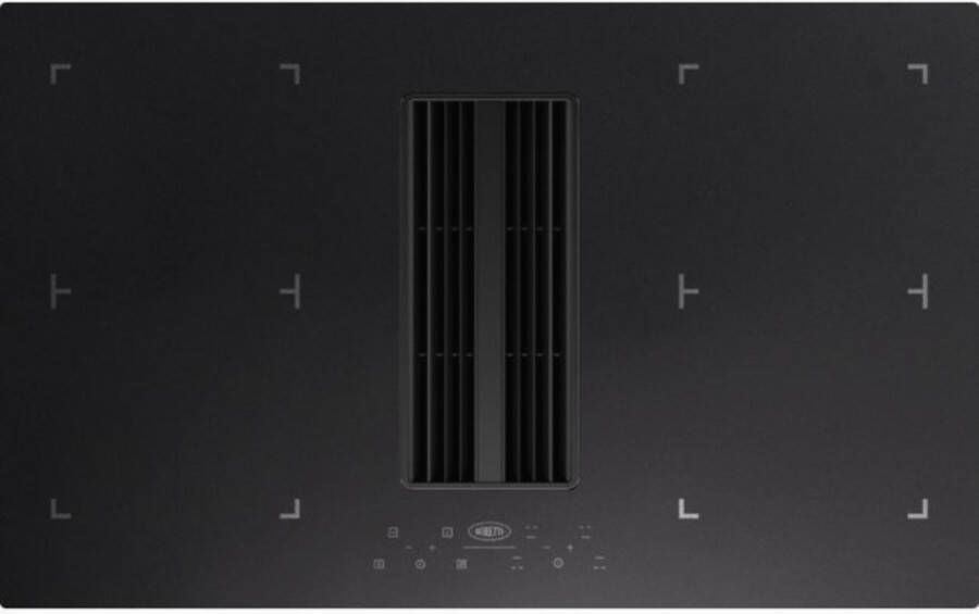 Boretti MLIH84 Inductie kookplaat met afzuiging Hood-in-hob 83cm 4 kookzones