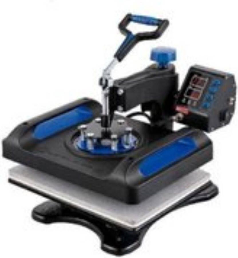 Boriso Transferpers Hittepers Heat press machine Professionele Heat Press Snijplotter Digitaal LCD Display
