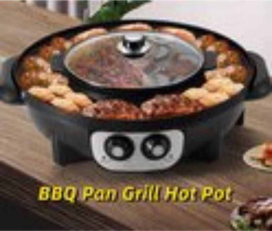 Borisop Koreaanse Bbq Hotpot Electrisch Korean Bbq Koreaanse Grill Koreaanse Grill En Hotpot Set Korean Bbq Grill