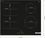 Bosch 60cm inductiekookplaat SER4 PVS611BB6E Zwart 4-pits - Thumbnail 2