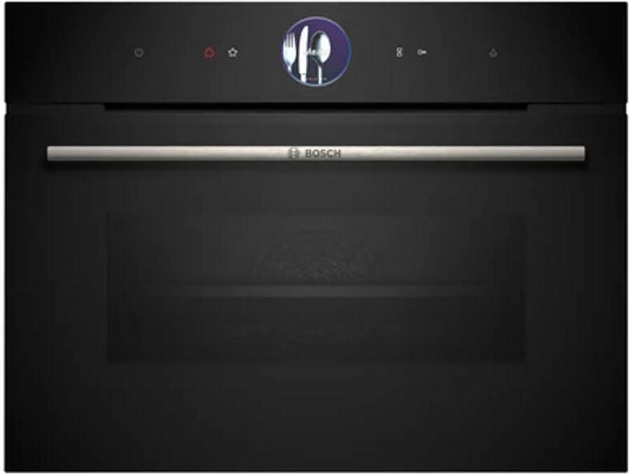 Bosch CMG7241B1-1 Serie 8 inbouw combi oven zwart + 3 Jaar Gratis Extra Garantie