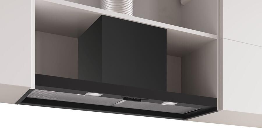 Bosch DBB93BC60 Serie 2 Afzuigkap Geïntegreerde schouwkap 90 cm Zwart