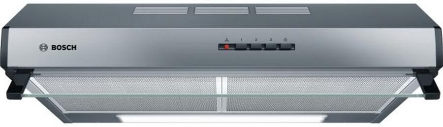 Bosch DUL63CC50-1 Serie 4 Onderbouw Afzuigkap Roestvrij staal + 3 Jaar Gratis Extra Garantie